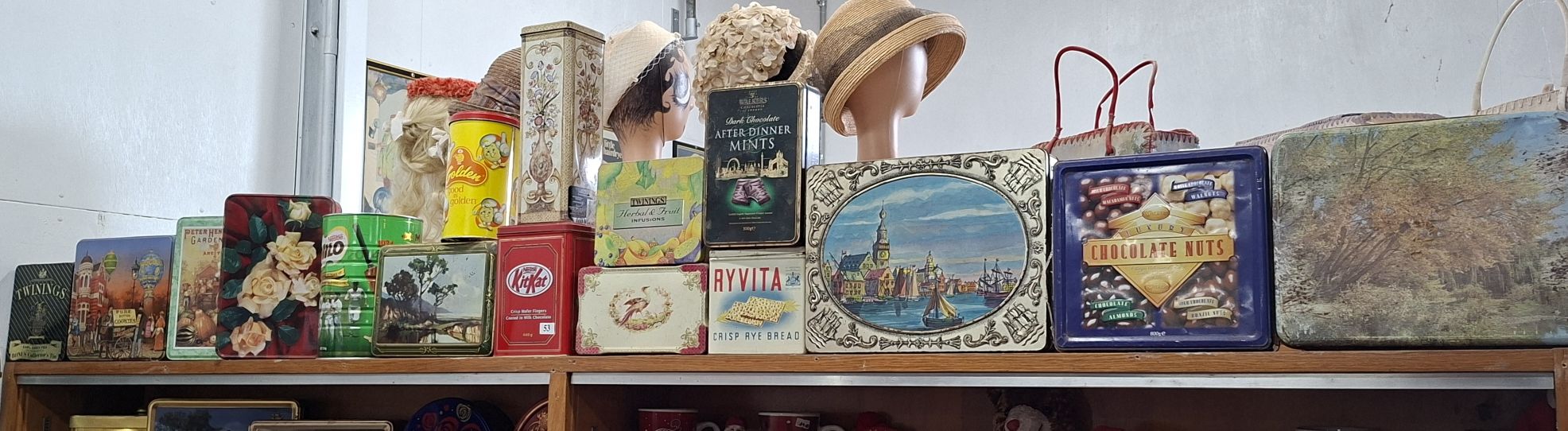 53 · ASSORTED TINS