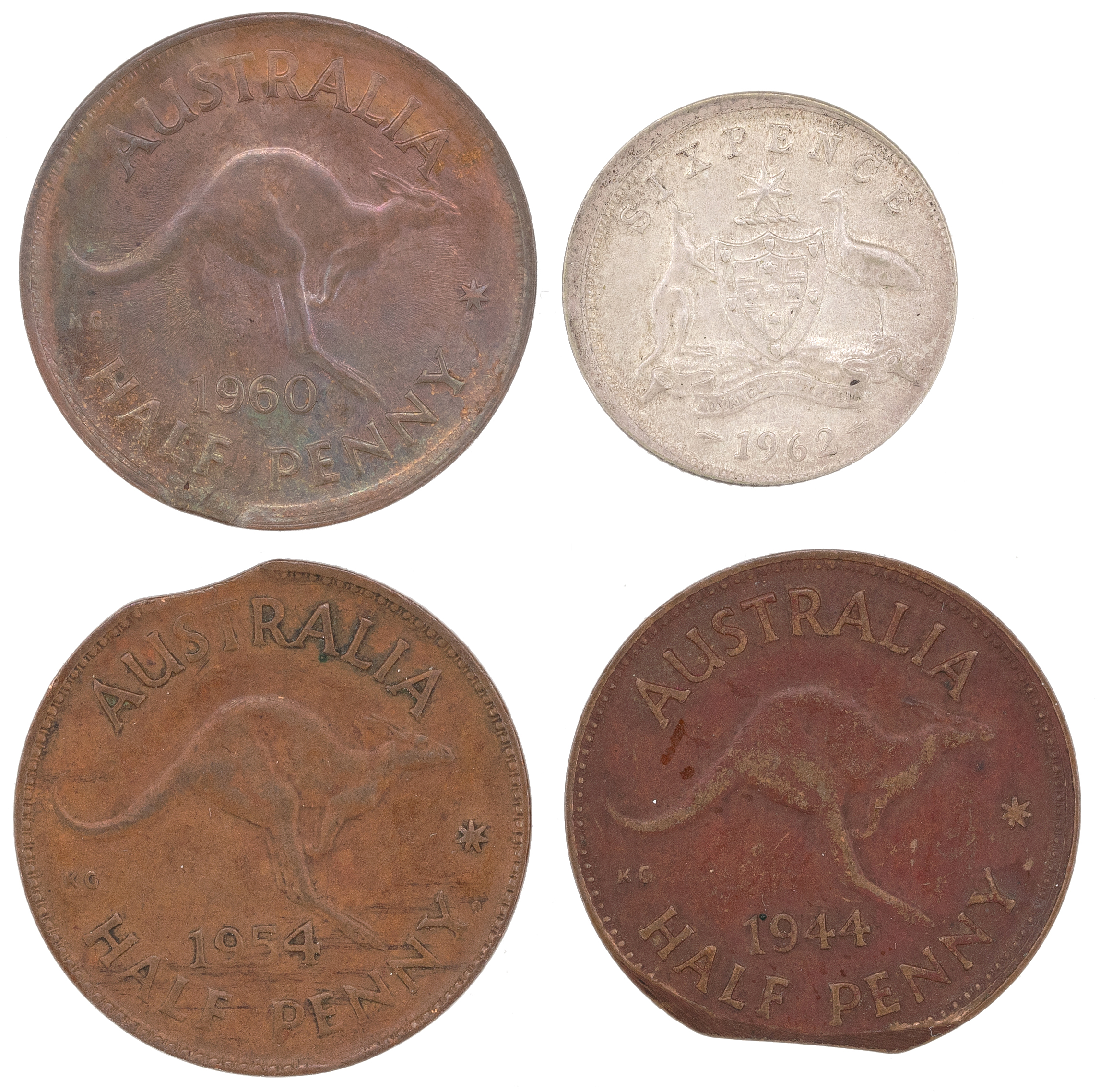 Sixpence, 1962, EF