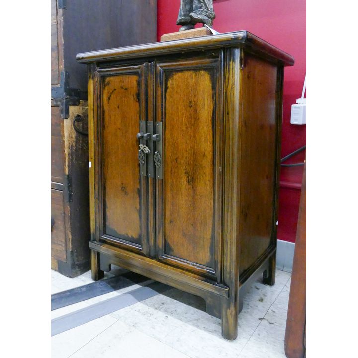 Chinese Style Small Wood Cabinet- 27x20x14''