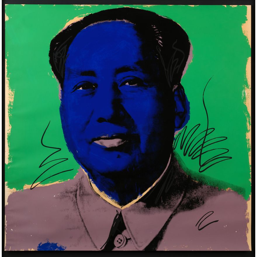 Andy Warhol (America, 1928-1987) 'Mao'