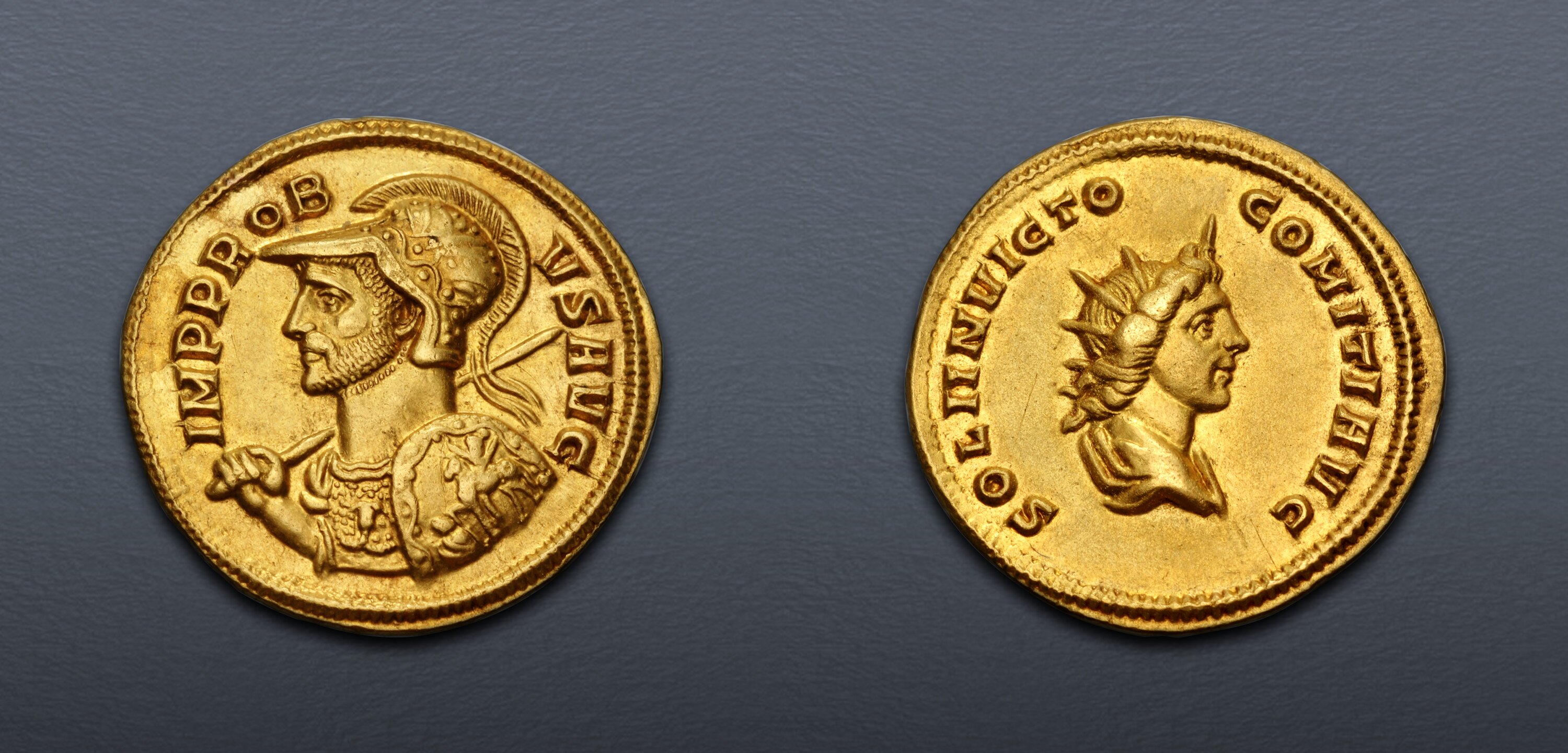Probus. AD 276-282. AV Aureus (20.5mm, 6.13 g, 6h). Rome mint. Special ...