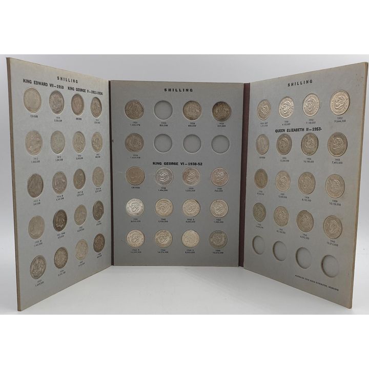 Aus. Shilling Coin Set - Ex. 1933