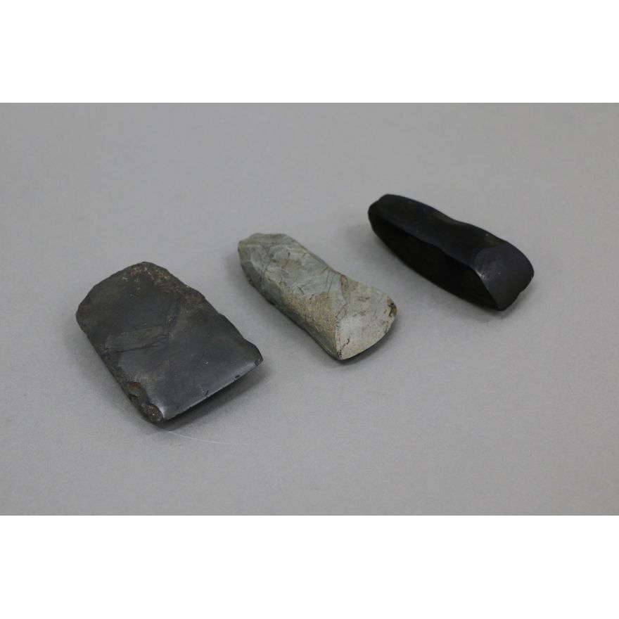 Three stone small toki (adzes)