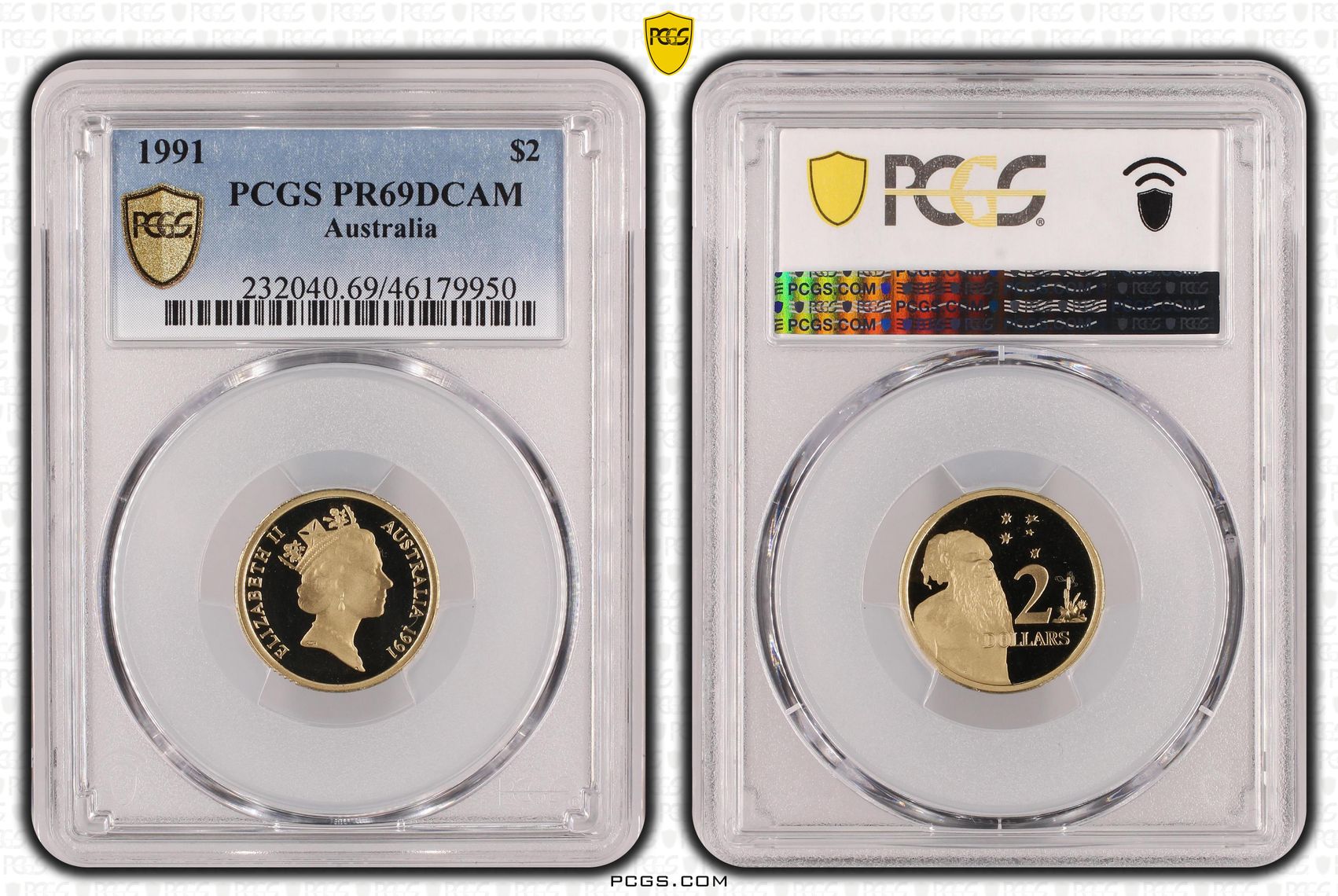 Two Dollar, 1991, PCGS PR69DCAM
