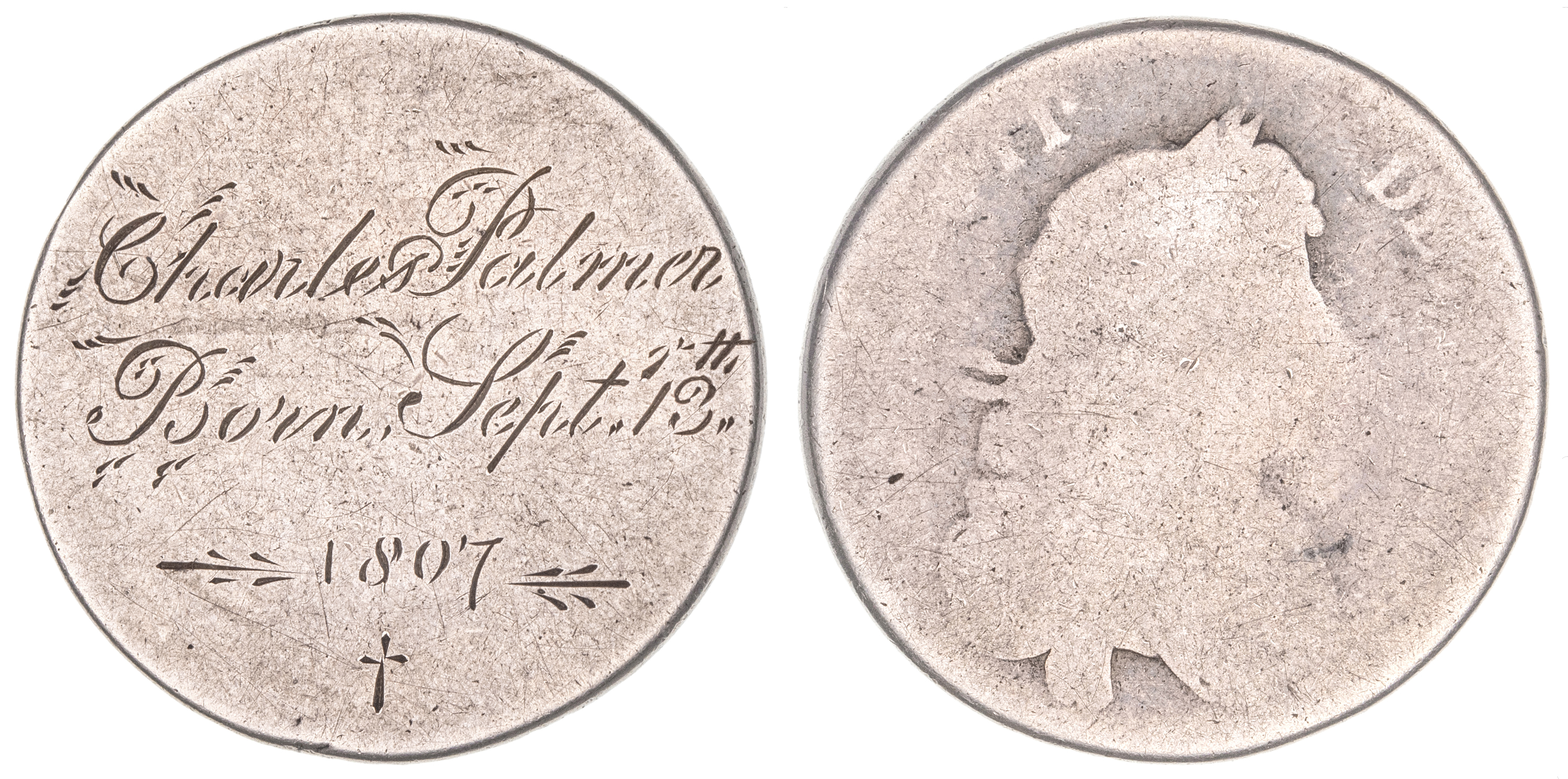 Convict/Birth Token, 1807, VF