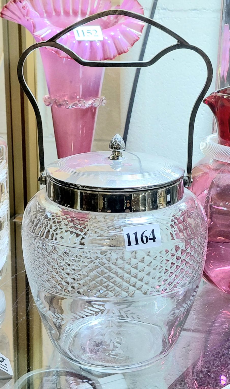 Art Deco Biscuit Barrel