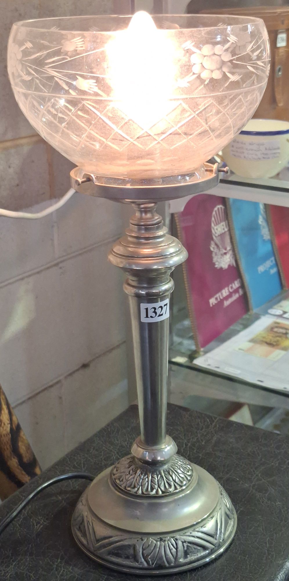 1327 · TORCHIERE LAMP