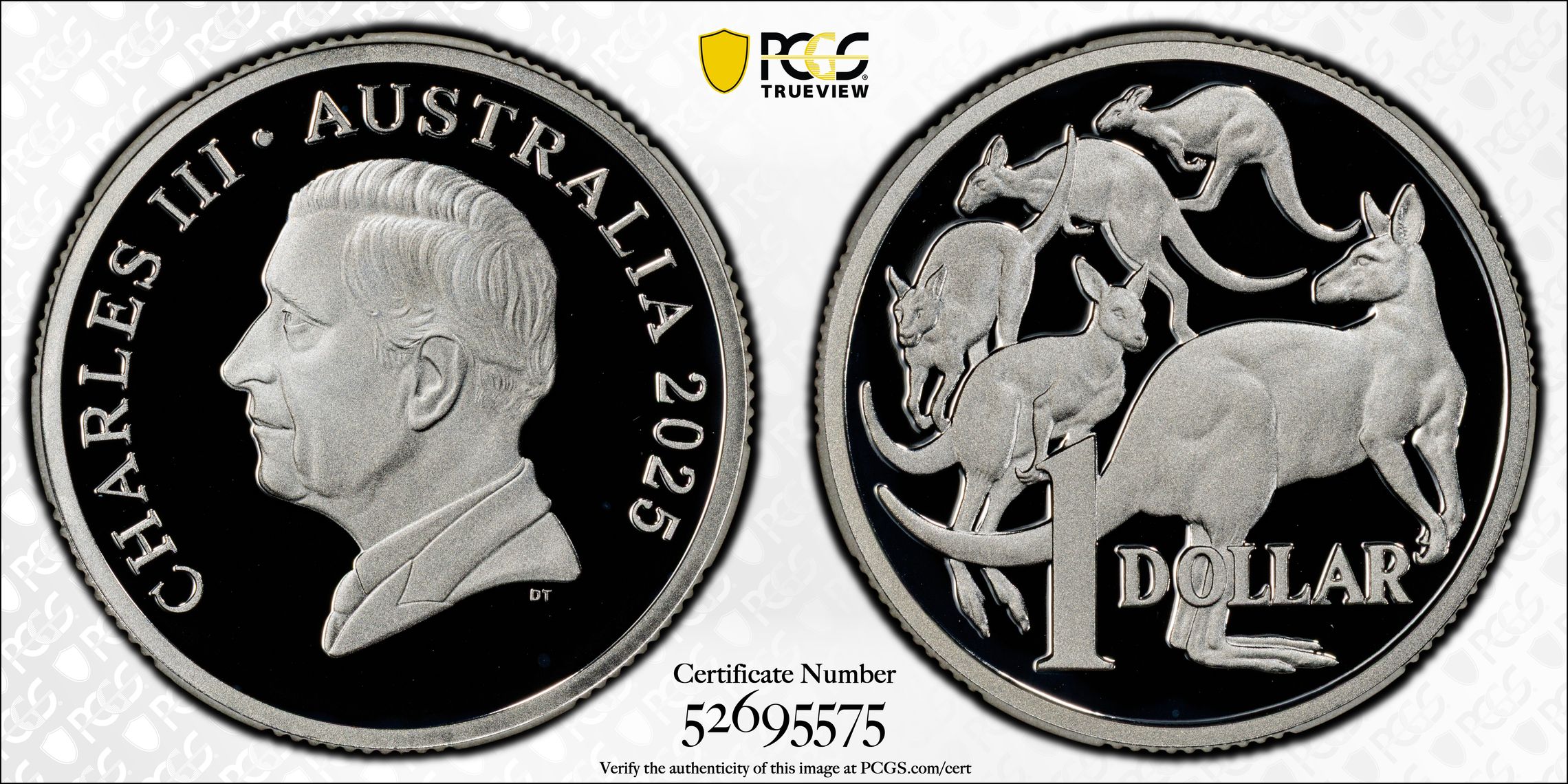 Silver, One Dollar, 2025, PCGS PR69DCAM