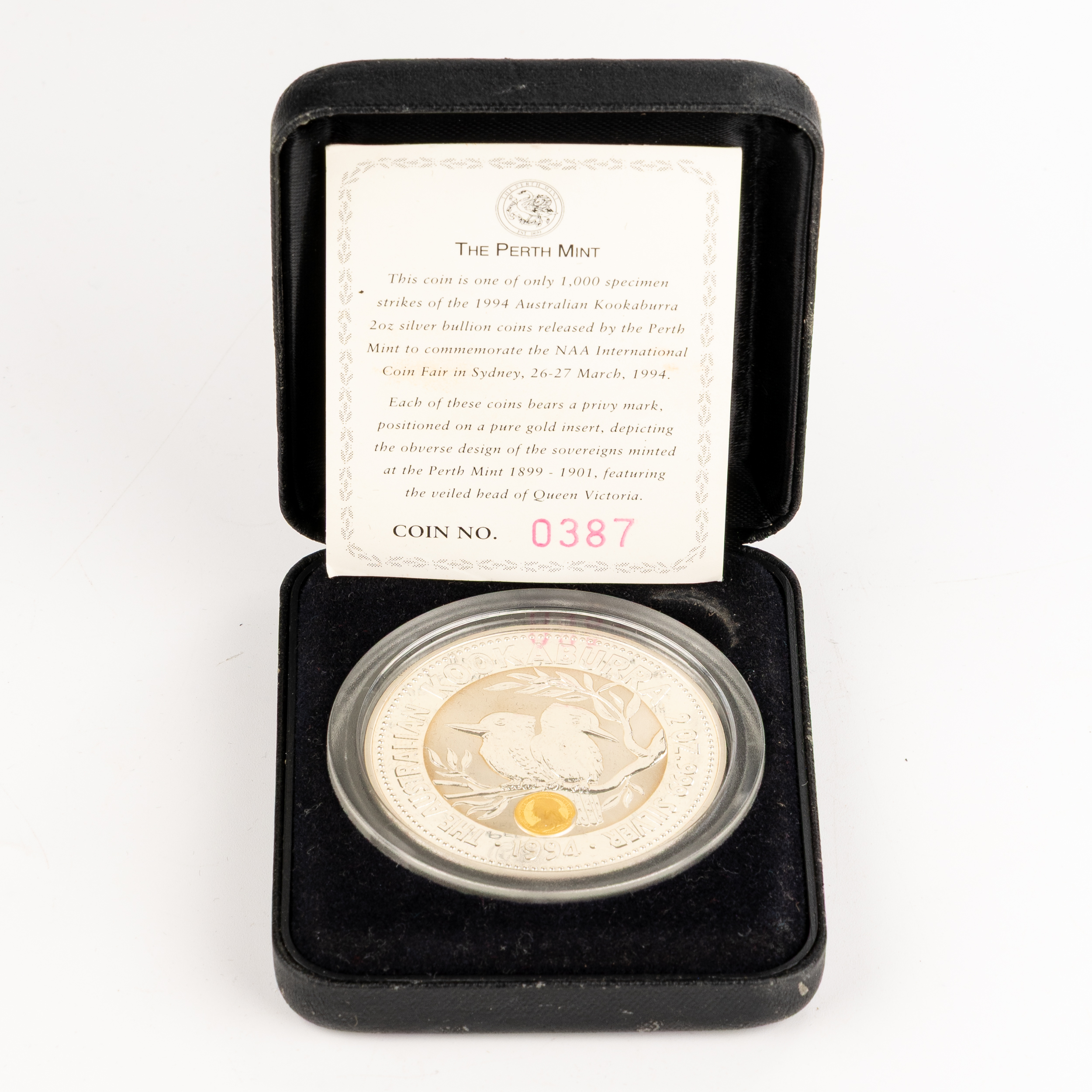 Elizabeth II, Perth Mint - Australian Kookaburra, Two Dollars, 1994, SP