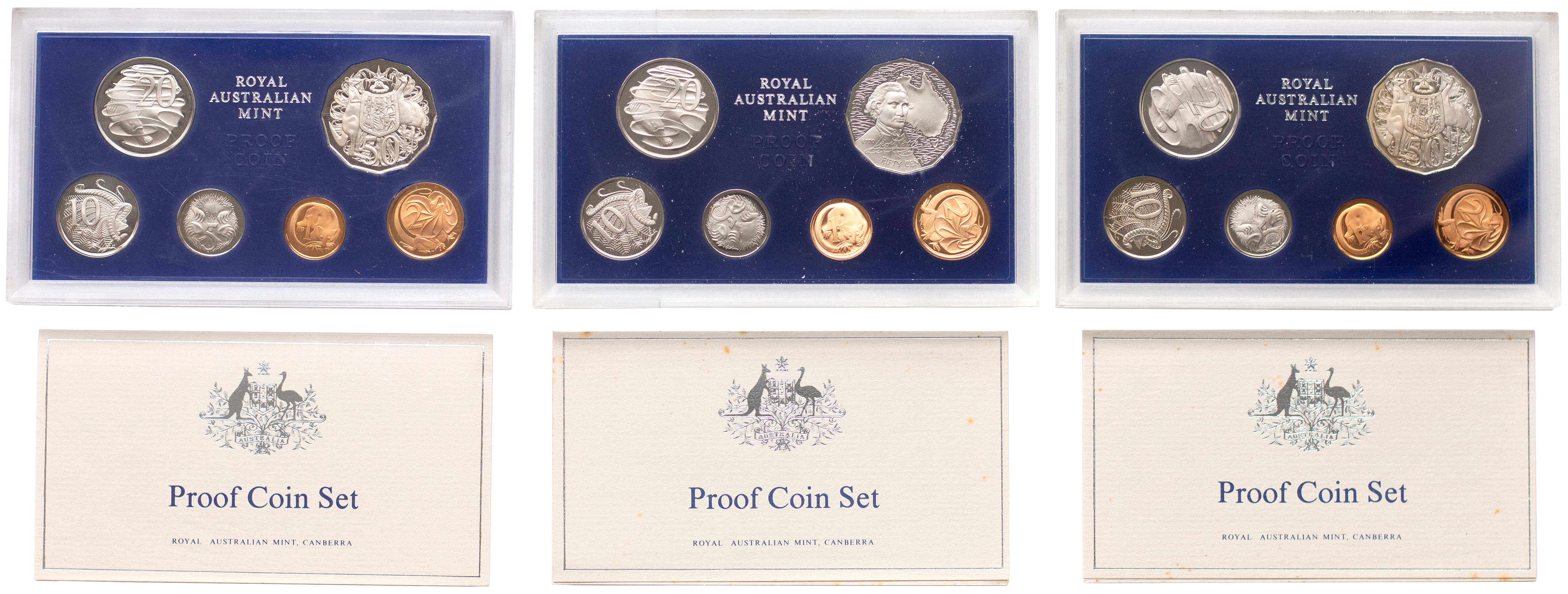 Elizabeth II, Proof Sets, 1969 - 1974, FDC