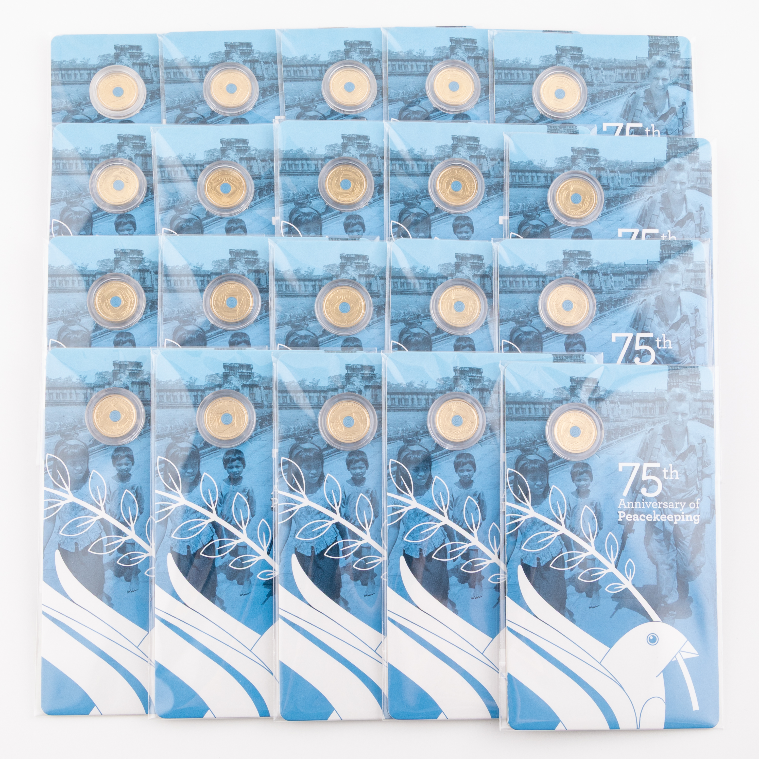 111 · Elizabeth II, RAM - 75th Anniversary of Peacekeeping, Two Dollars, 2022-C,  UNC