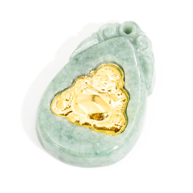 240 · 24ct Jade Pendant,