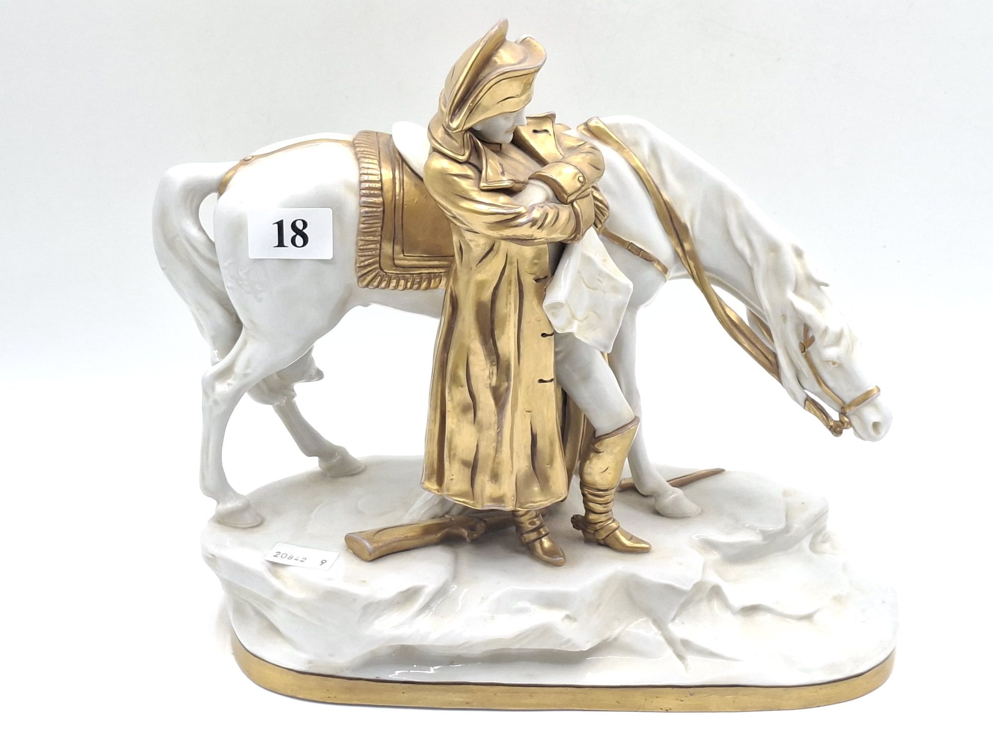 A 20th Century Continental Porcelain Ornament