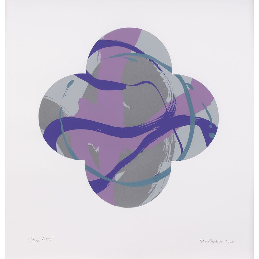 Max Gimblett 'Pearl Lotus'
