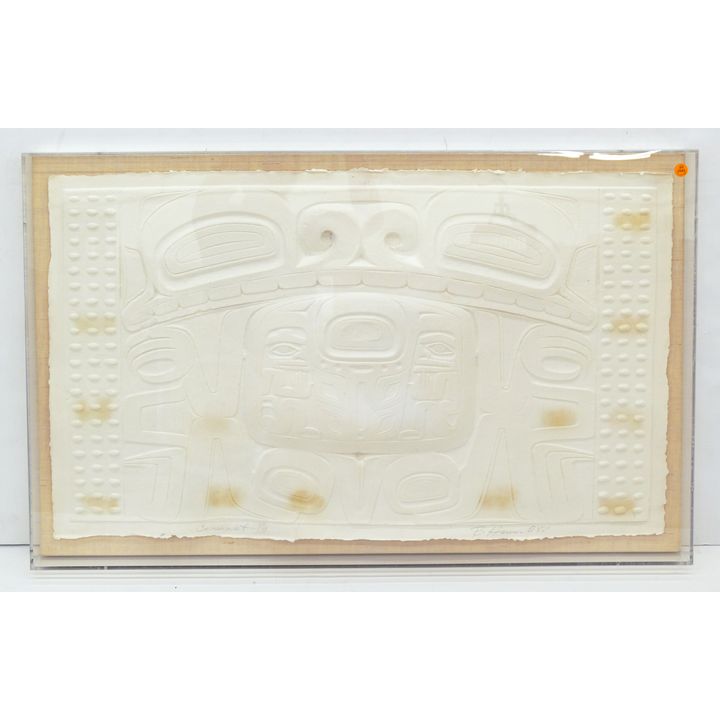 Barry Herem "Gonakadet" Embossed Paper Sculpture