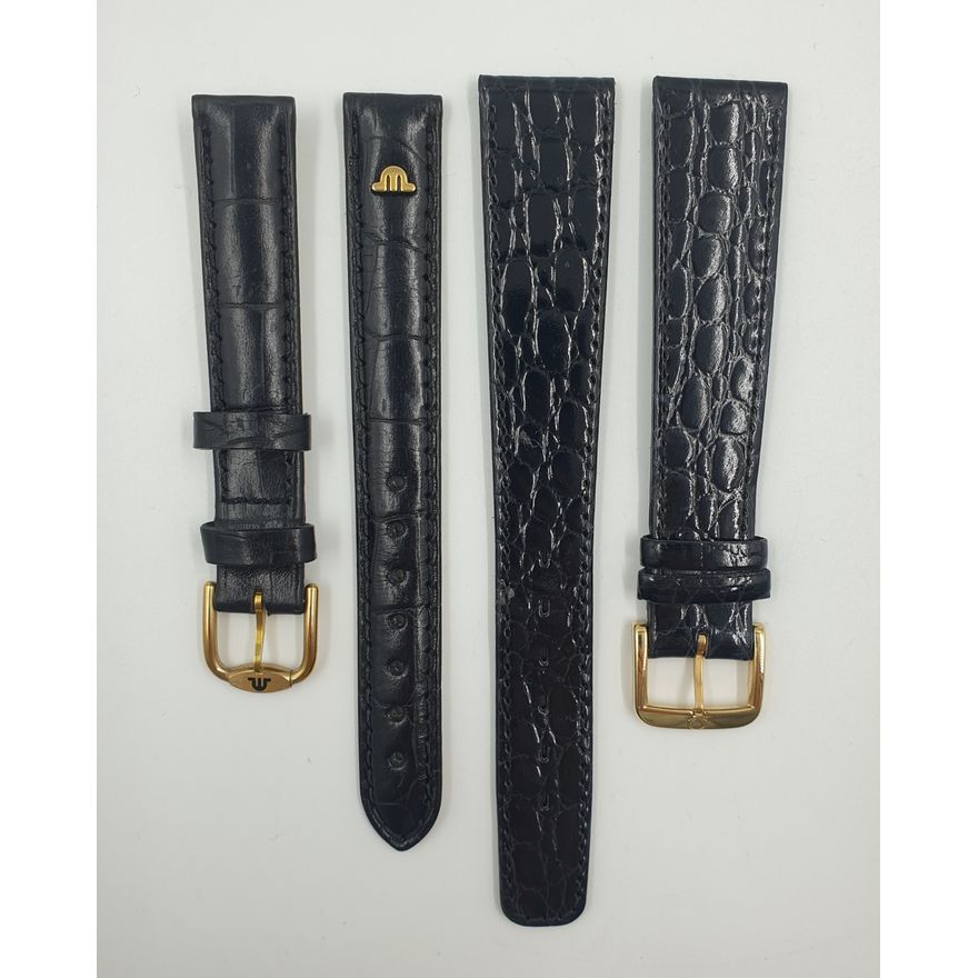 Omega & Maurice Lacroix Leather Watch Straps.