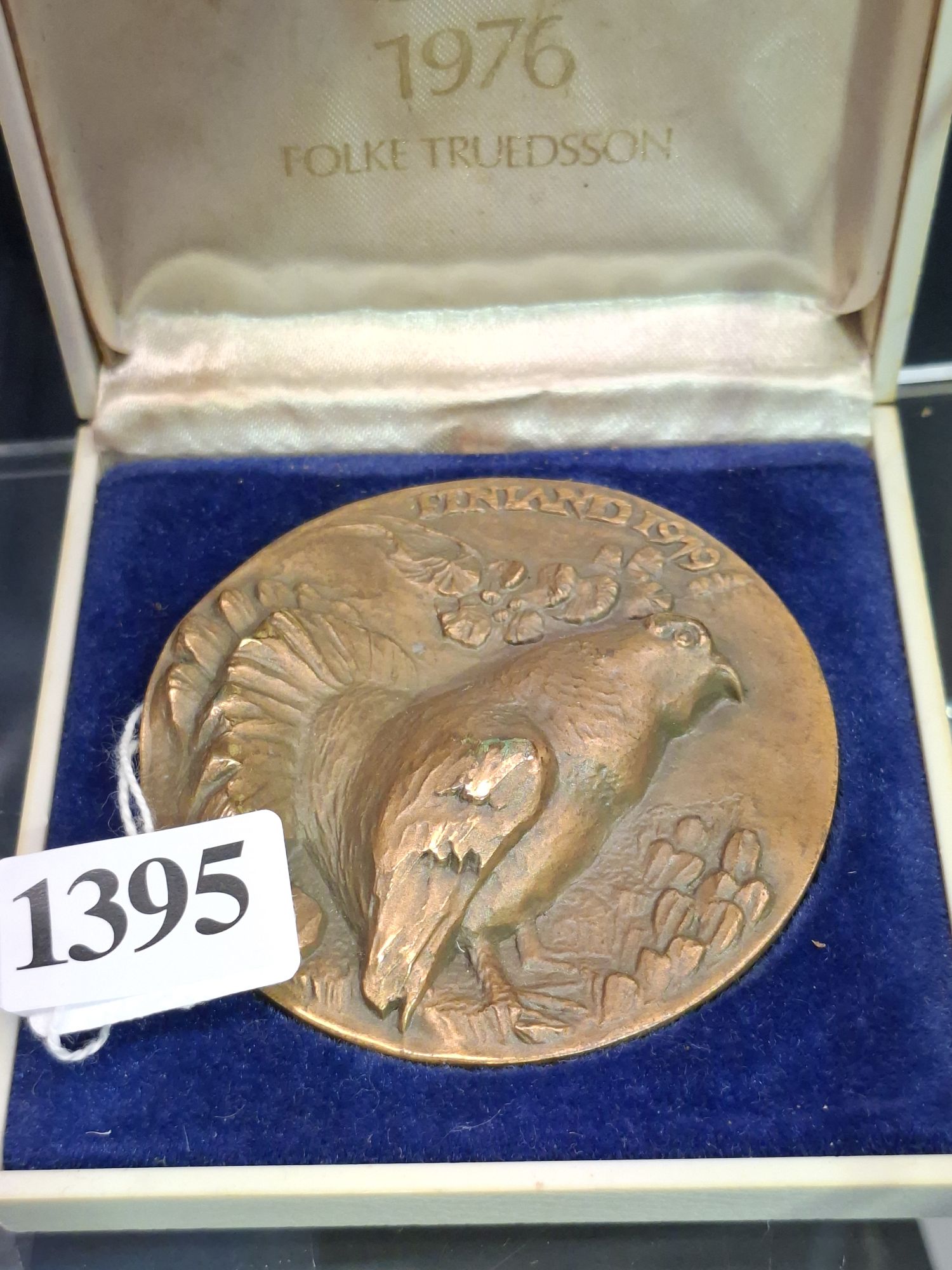 1395 · FINNISH BRONZE MEDALLION
