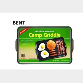 51685/4152-Coghlan s - Non-stick Two Burner Griddle - BENT | AS B2 (S6) B2 (S6)#