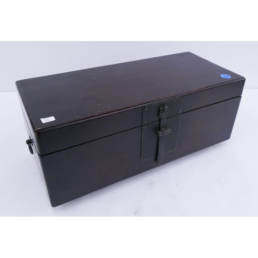 Old Korean Small Document Box- 6x15x7''