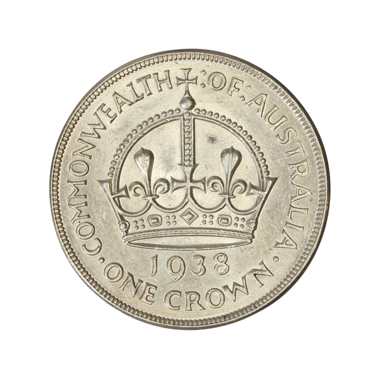 1134. · George VI, Crown, 1938, gEF-aUNC