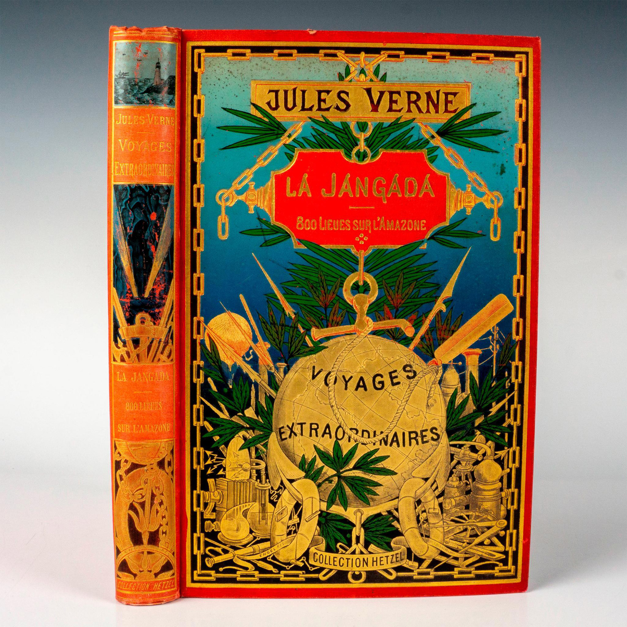 Jules Verne, La Jangada/800 Lieues sur l’Amazone, Au Globe Dore