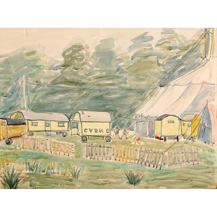 Władysław Brzosko | Cyrk, 1951 r.