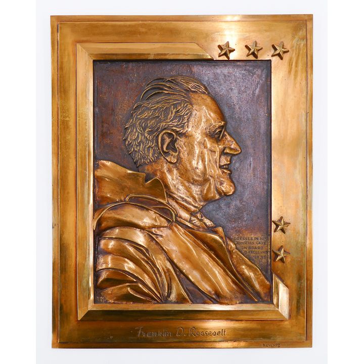 Knute Evertz Franklin D. Roosevelt Plaque