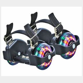 Adjustable Flashing Roller Skates Hot Wheels Small Whirlwind Pulley Green |