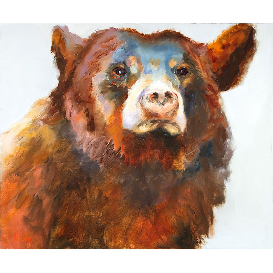 Bearfaced by Linda St. Clair (1952-2018)