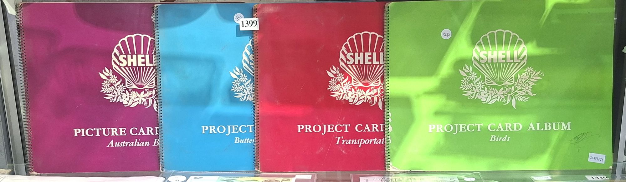 1399 · SHELL PROJECT CARD ALBUMS