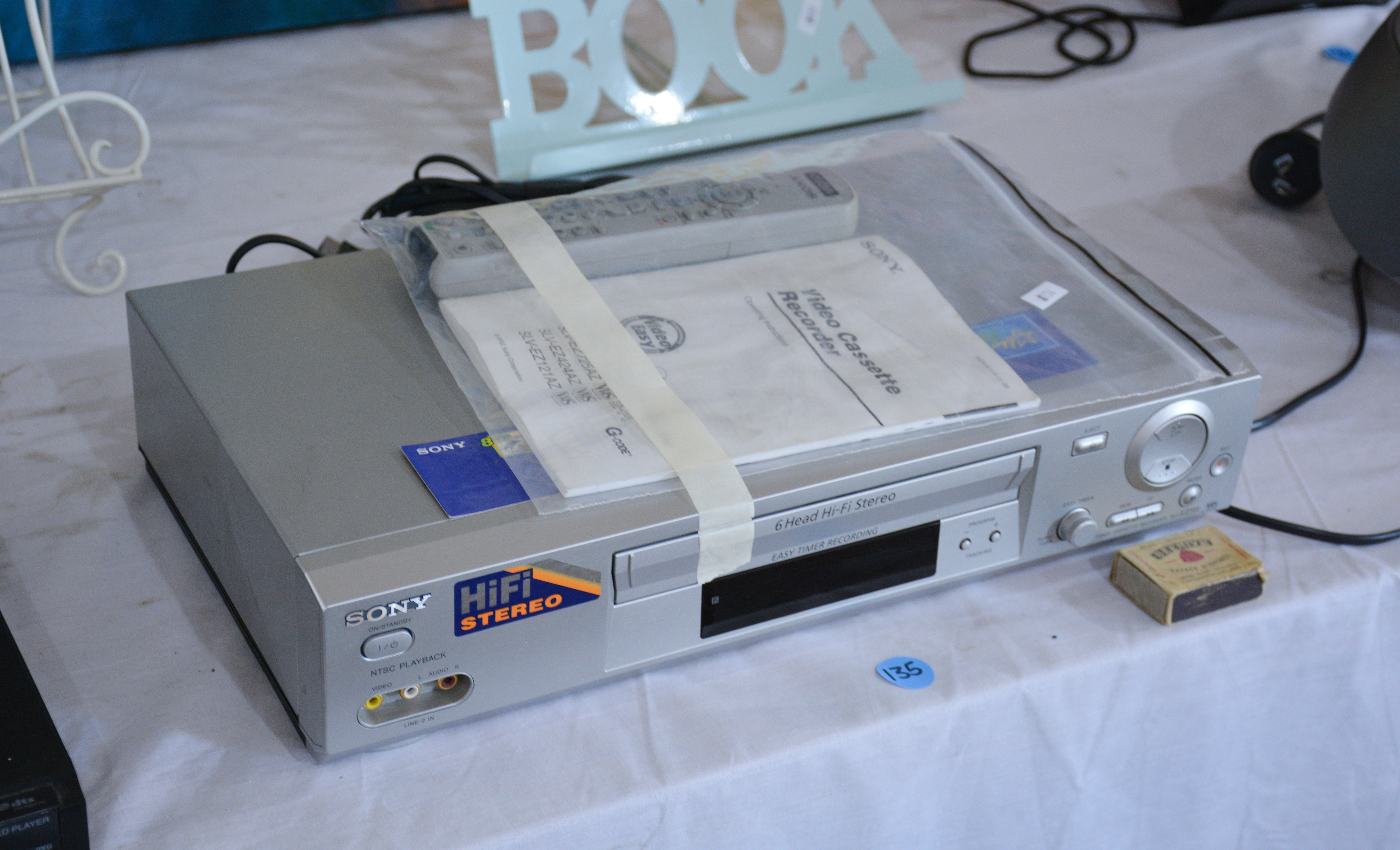 Sony VHS Recording Unit SLV-EZ725 — sold at auction in New Zealand for $30
