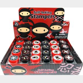 TINYMILLS 24 PCS NINJAS STAMPERS FOR KIDS
