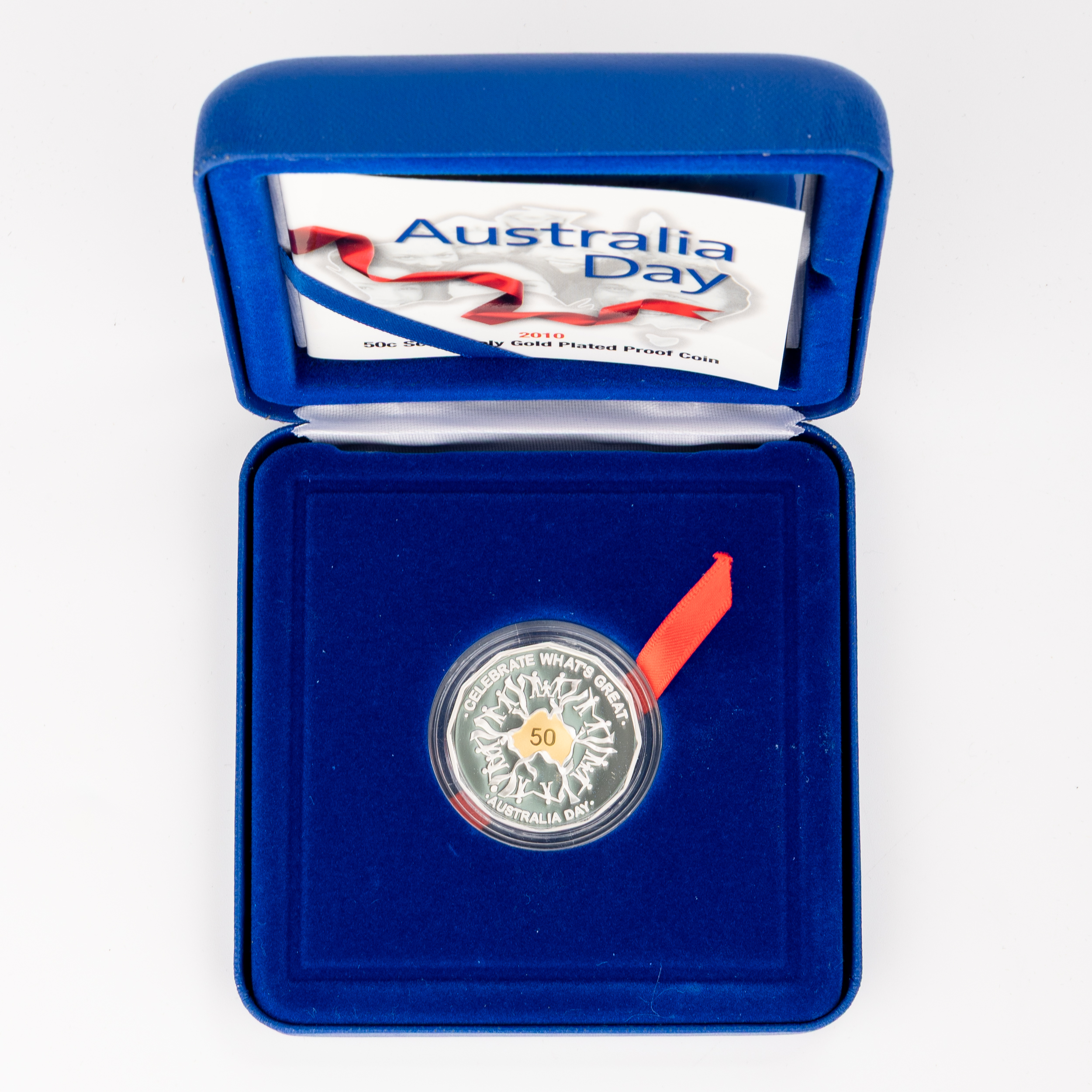 Elizabeth II, RAM - Australia Day, Fifty Cents, 2010, FDC