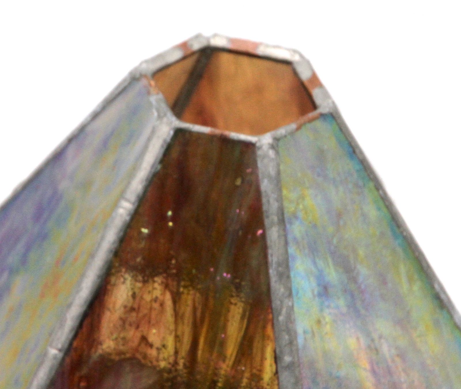 Pair of Opalescent Lead Glass Light Shades OldJW Auctioneers