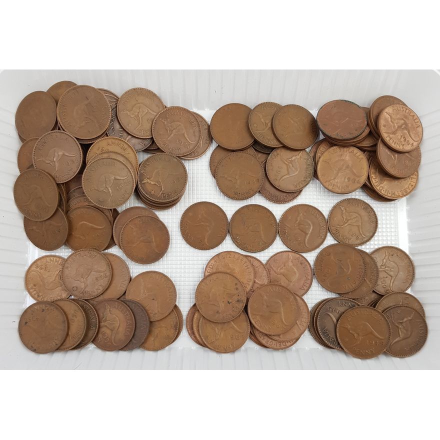 Aus. Pennies - Approx 1.1kg