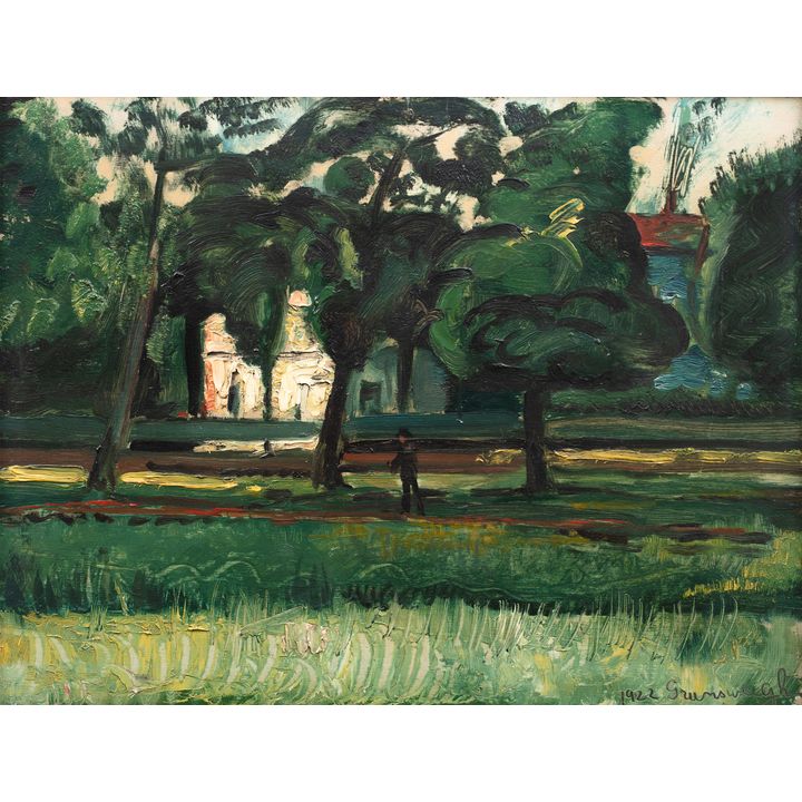 Nathan Grunsweigh | Dom między drzewami, 1922 r.