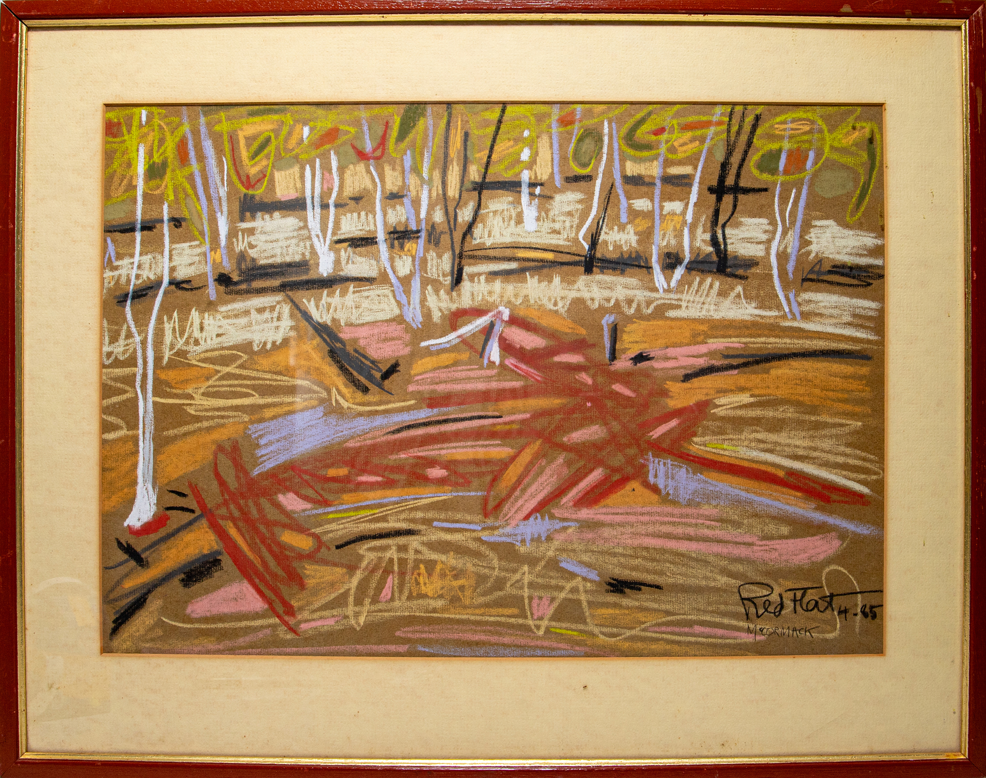 Carol McCormack, 'Red Flat II', 1985