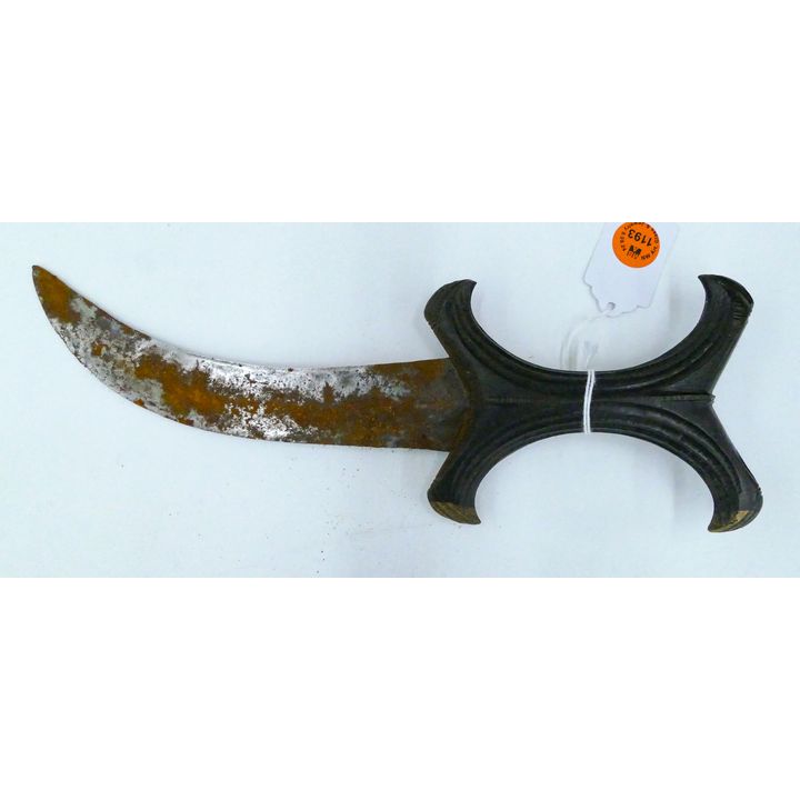 Old Sudanese X-Hilt Beja Dagger 11''