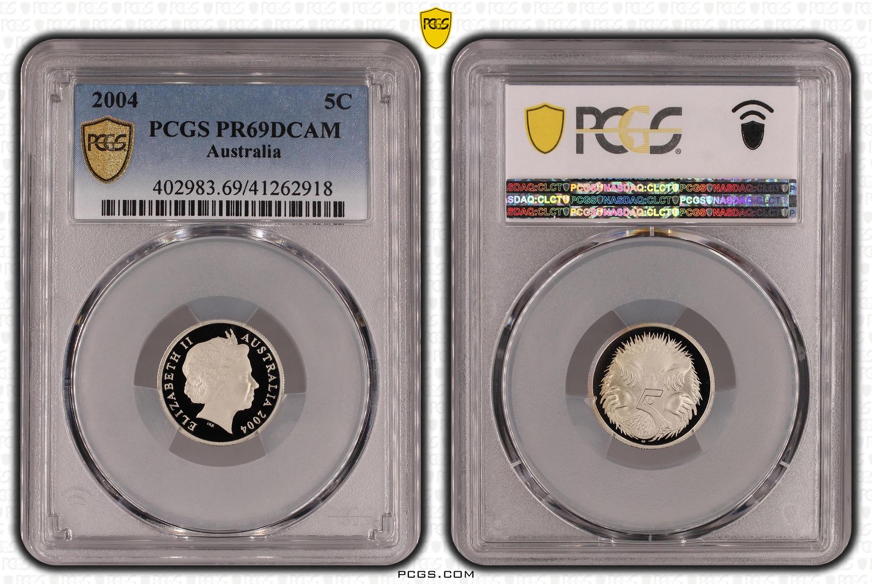 , Five Cent, 2004, PCGS PR69DCAM