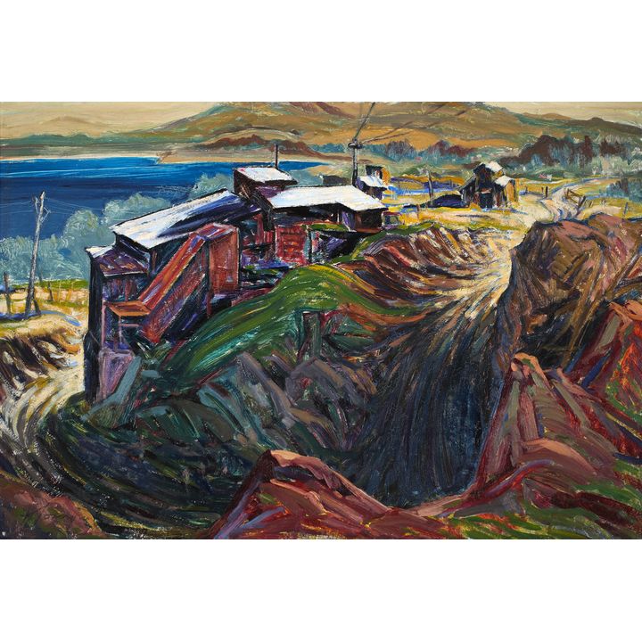 Herbert Harry Tornquist 'Sunday at the Quarry'