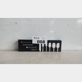 SILICONE RUBBER SPATULA SET KITCHEN UTENSIL FOR BAKING COOKING AND MIXING - BLACK -
