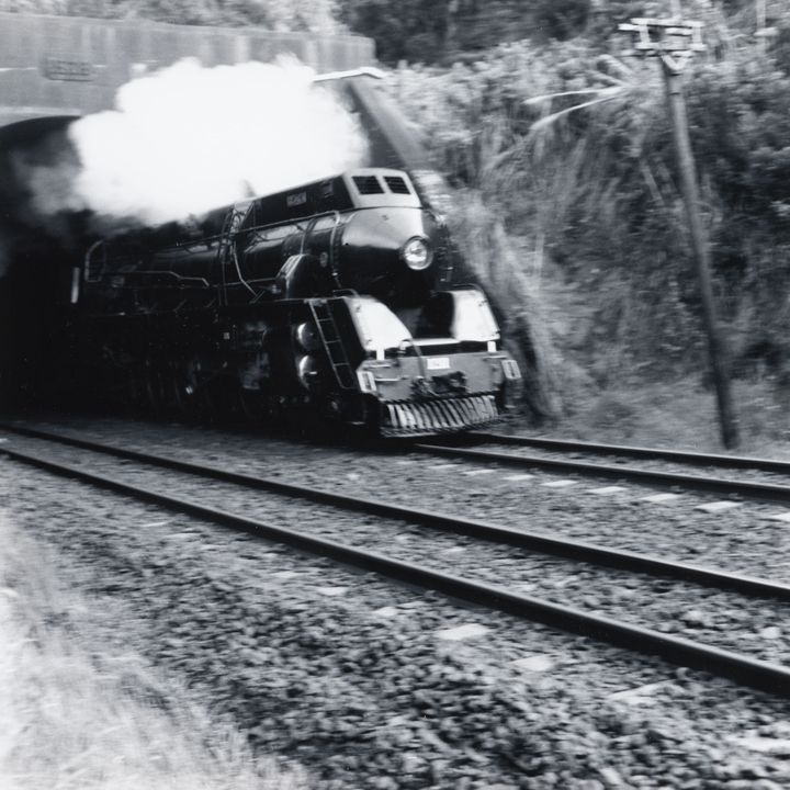 Peter Peryer 'Engine Leaving Glen Innes Tunnel'