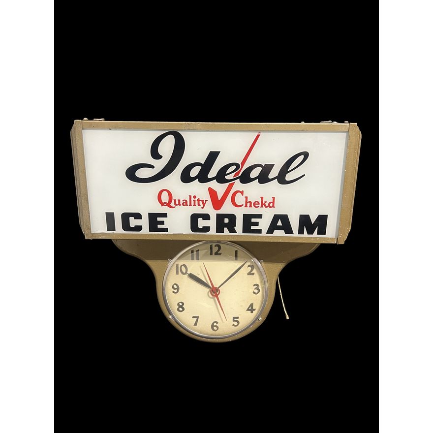 Ideal Ice Cream Light Up Clock