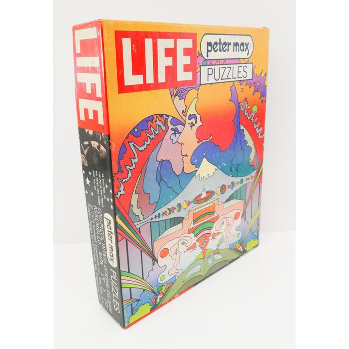 Vintage Peter Max LIFE Puzzle Box (without Puzzle)