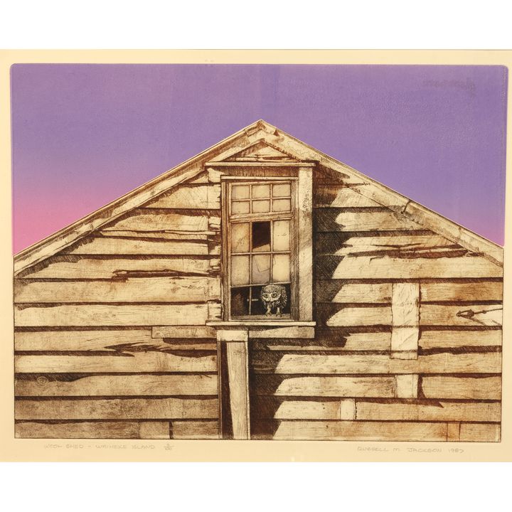 Russell Jackson 'Wool Shed - Waiheke Island'
