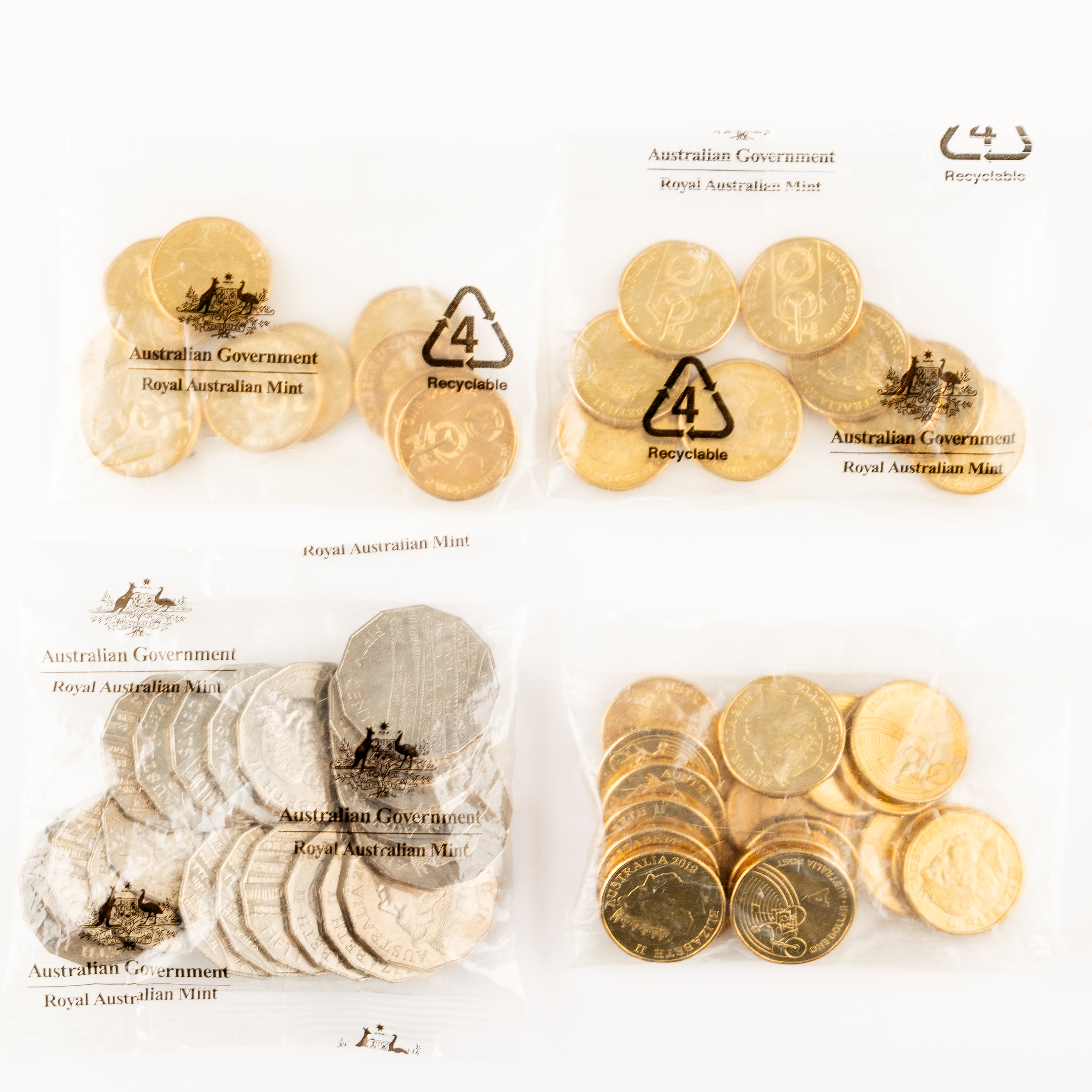 89 · RAM Bags, Fifty Cents - One Dollar, 2019 - 2020,  UNC