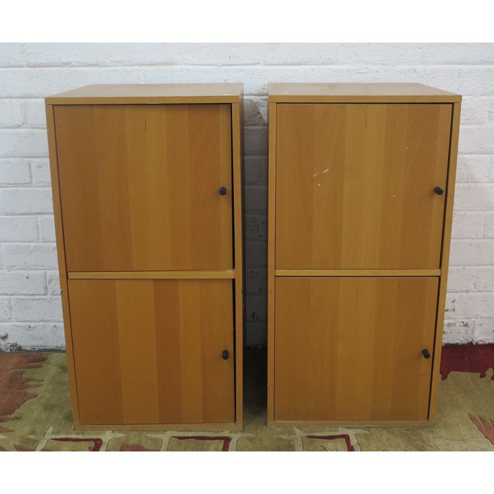 PAIR OF PEDESTALS