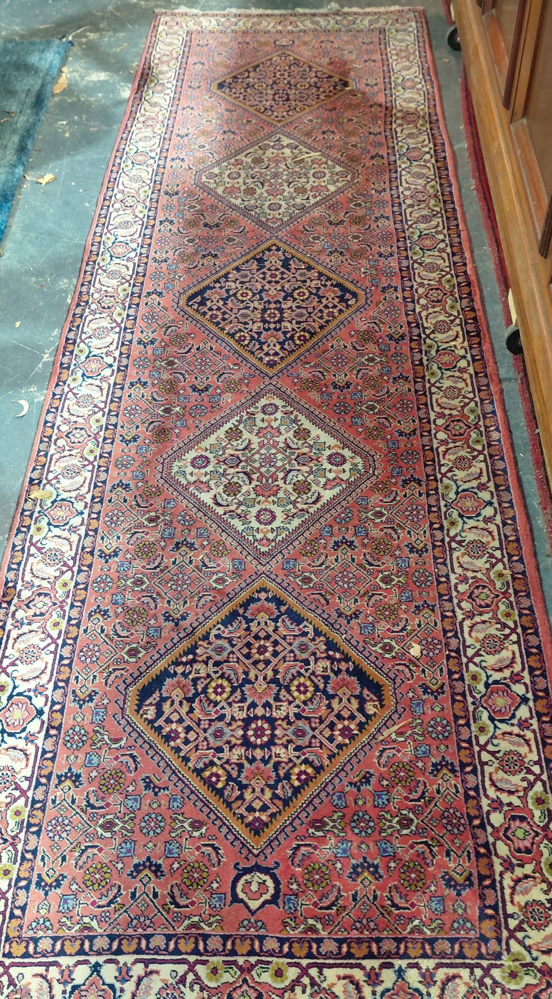 282 · PERSIAN BIDJAR HALLWAY RUG