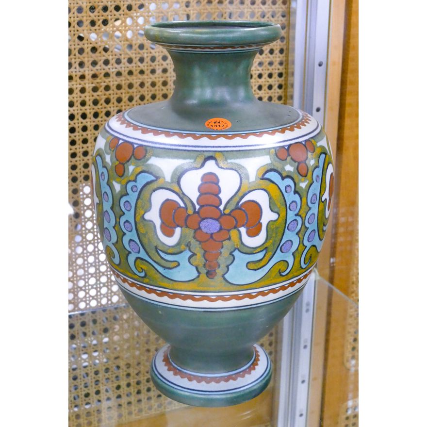 Max Holland Art Pottery Large Vase 12''