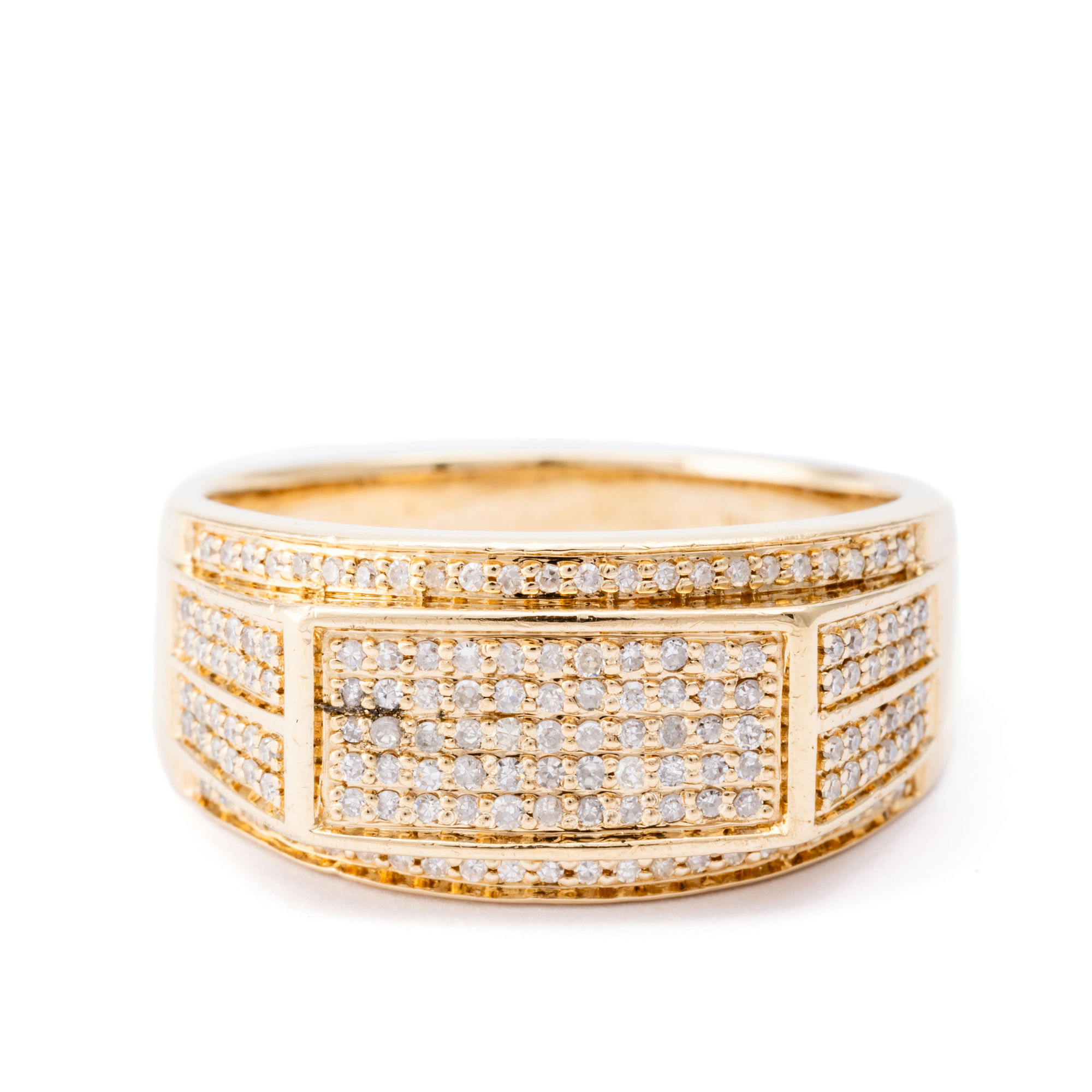 0.45 Carat Diamond Ring 10ct Gold,